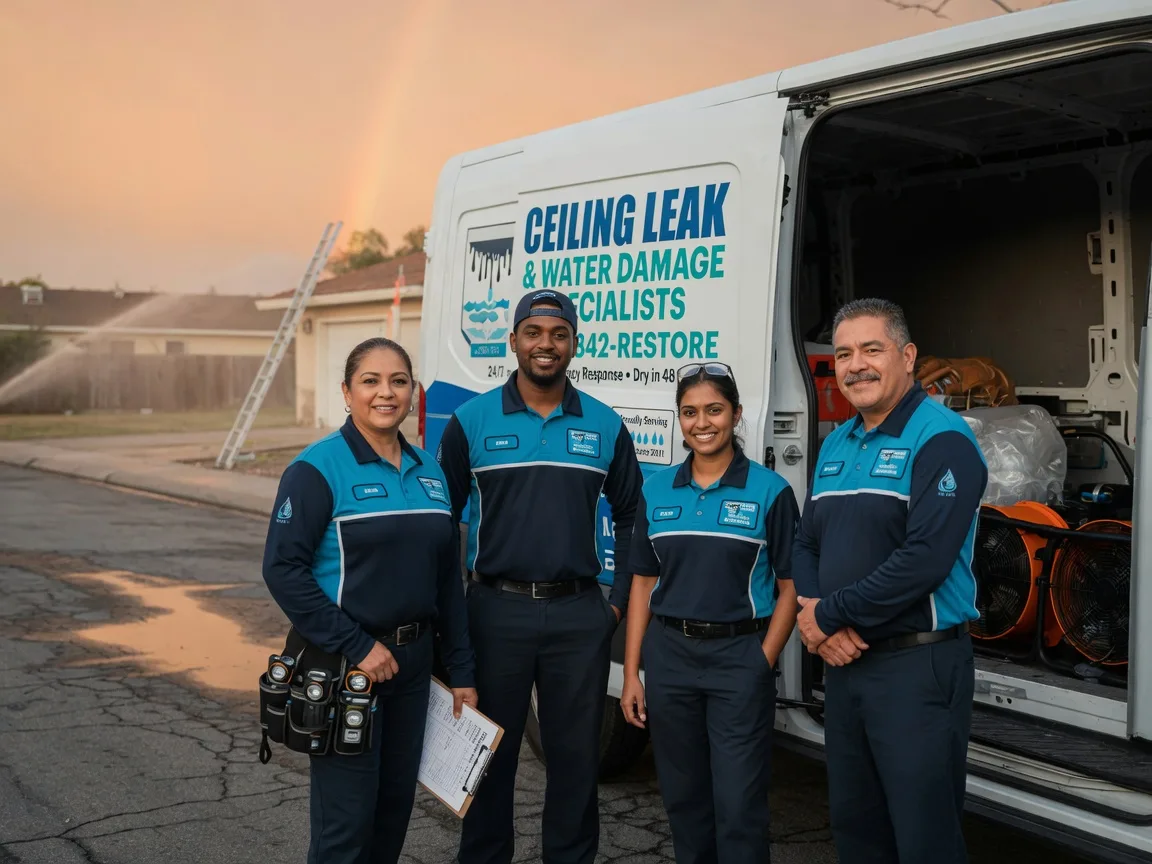 Ceiling Leak Cleanup company in Branchville, VA